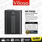(Ready Stock) Viloso Battery For Sony NP-FW50